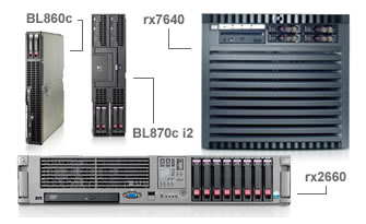 Click here for more details on HP Integrity Servers